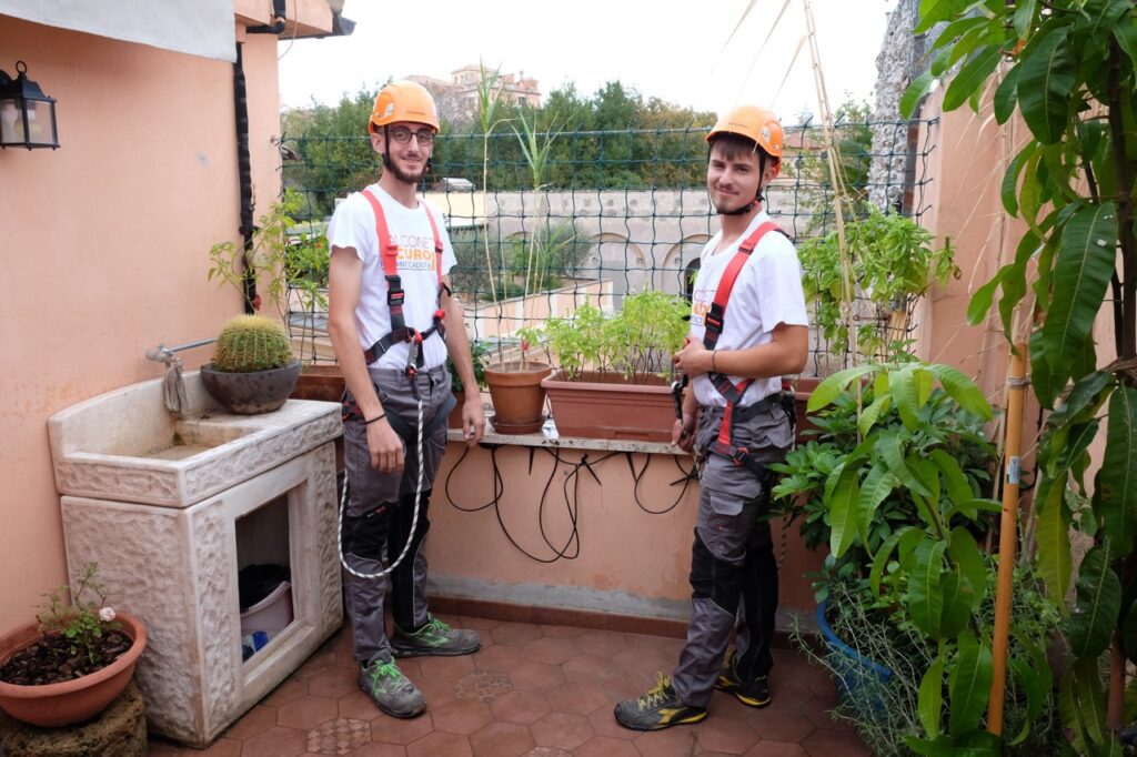 Protezione Completa: Reti di Sicurezza Anticaduta Balcone Sicuro per Bambini